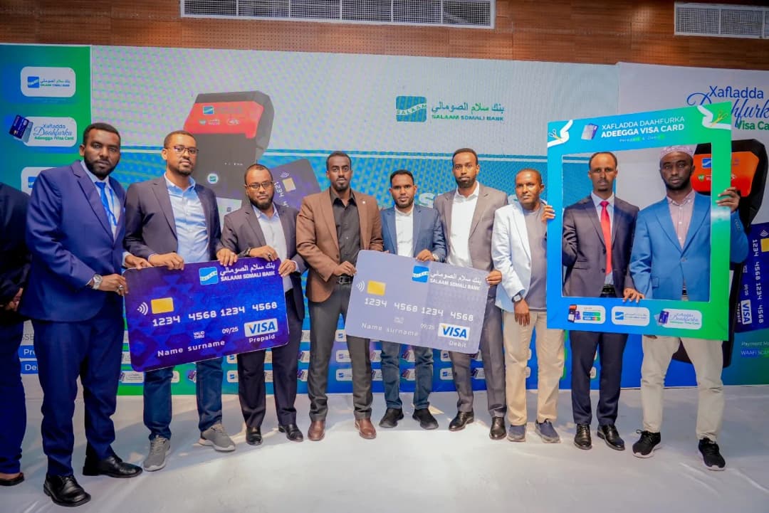 Salaam Somali Bank Announces Launch of Visa Prepaid and Debit Cards